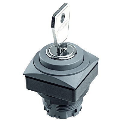 Commutatore a chiave - QUARTEX®-R-JUWEL QRJSSA12E - Georg Schlegel GmbH & Co. KG - IP65 / installato su pannelli / non luminoso