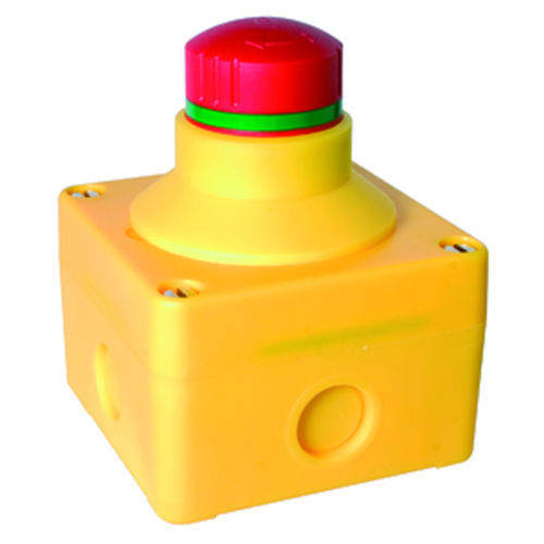 Pulsantiera con 1 pulsante - IRFQRBUVGB - Georg Schlegel GmbH & Co. KG - IP65 / in materia plastica / di arresto di emergenza