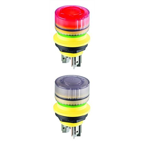 Pulsante di arresto di emergenza - mYnitron® YVDOO_R0 - Georg Schlegel GmbH & Co. KG - IP65 / IP67 / luminoso