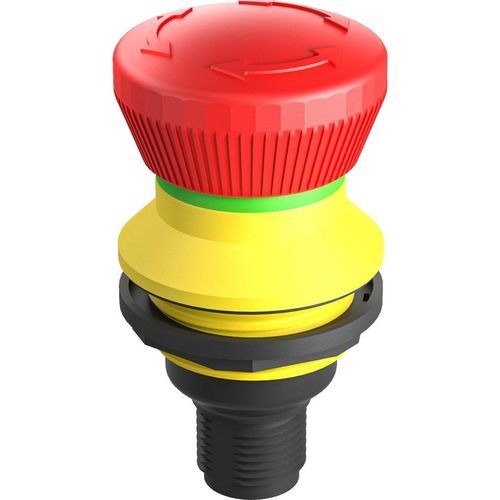 Pulsante a fungo - SHORTRON® connect FRVKO_C006 - Georg Schlegel GmbH & Co. KG - di arresto di emergenza / IP65 / IP67
