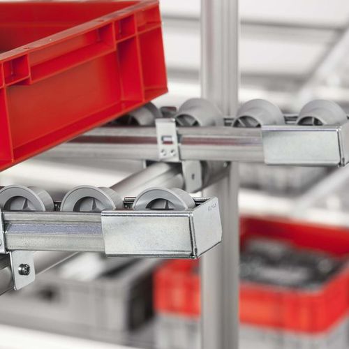 Tappo di protezione press-fit - 0.0.647.08 - item industrial applications - rettangolare / di acciaio / per trasportatore a rulli