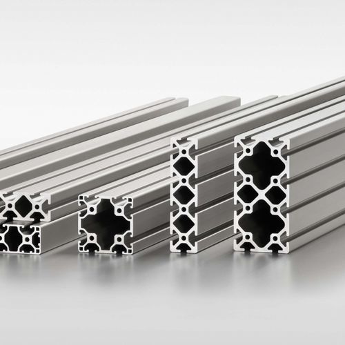 Profilo in alluminio anodizzato - 0.0.419.06 - item industrial applications - rettangolare / da costruzione / leggero