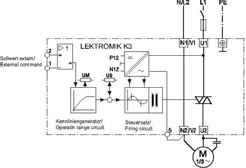 Unità di controllo elettronico di tensione - 1.5 - 18 A | LEKTROMIK® K3 series  - KIMO