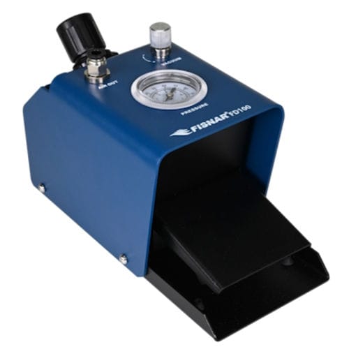 Dosatore per liquidi - FD100 - Fisnar Inc. - a siringa / a cartuccia / a pedale