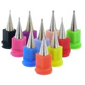 Ugello per liquidi - Micron-S  - Fisnar Inc. - a getto singolo / PTFE / in acciaio inossidabile