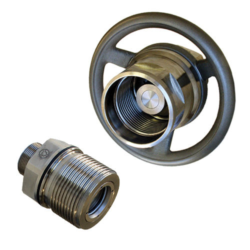 Raccordo idraulico - CH series - WALTHER-PRÄZISION - ad avvitamento / in ottone / in acciaio