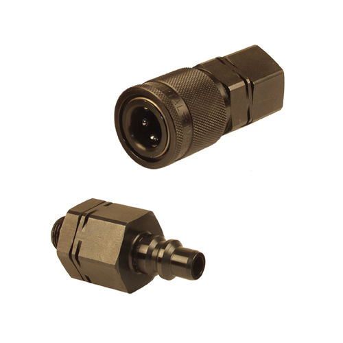 Raccordo rapido - HP series - WALTHER-PRÄZISION - idraulico / per gas / in acciaio inossidabile