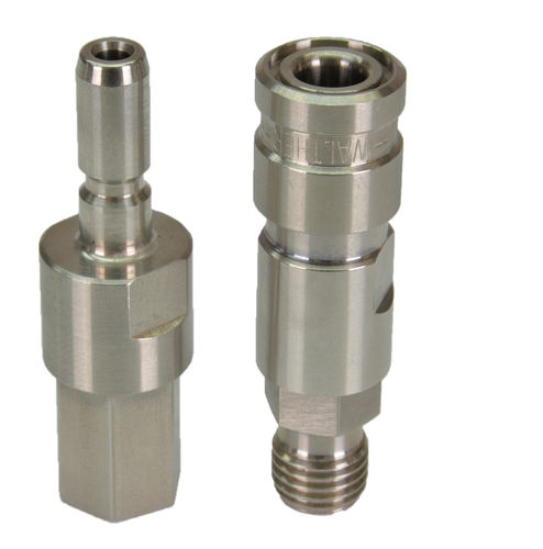 Raccordo rapido - 07-003 - WALTHER-PRÄZISION - idraulico / per aria compressa / per gas