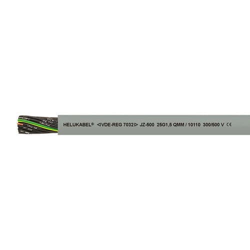 Cavo elettrico DIN - JZ-500 - HELUKABEL - antifiamma / resistente all'olio / resistente alla torsione