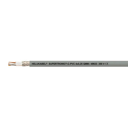 Cavo elettrico DIN - SUPERTRONIC®-C-PVC - HELUKABEL - antifiamma / resistente all'olio / rotondo