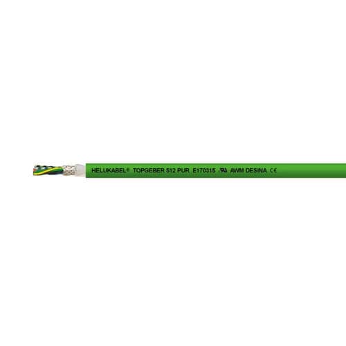 Cavo elettrico DIN - TOPGEBER 512 PUR - HELUKABEL - antifiamma / resistente all'olio / resistente agli UV