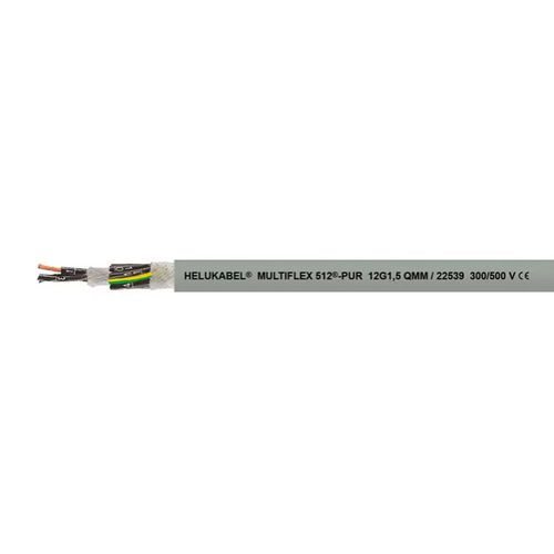 Cavo elettrico DIN - MULTIFLEX 512® - HELUKABEL - resistente all'olio / resistente agli UV / resistente all'abrasione