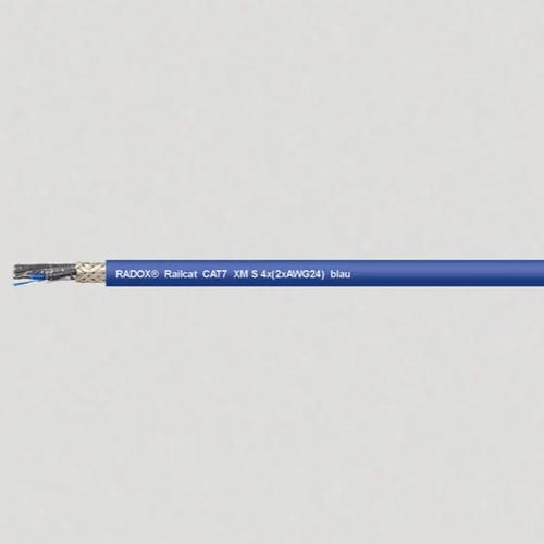 Cavo elettrico in rame - RADOX® Railcat - HELUKABEL - per applicazioni ferroviarie / OEM / blu