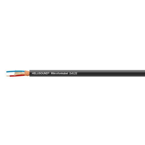 Cavo elettrico SC - HELUSOUND® - HELUKABEL - in rame / con guaina in PVC / nero