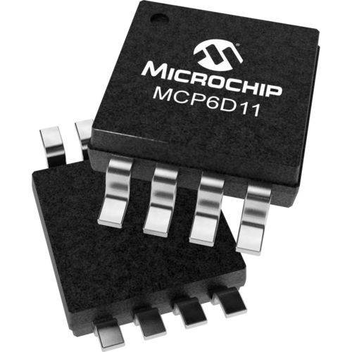 Amplificatore analogico - MCP6D11 - Atmel - ad alta velocità / di modo comune / a basso rumore