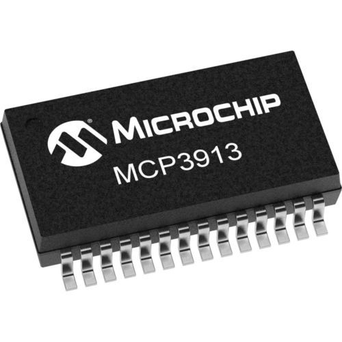 Convertitore analogico - MCP3913 - Atmel - ad alta velocità / multivia / 24 bit