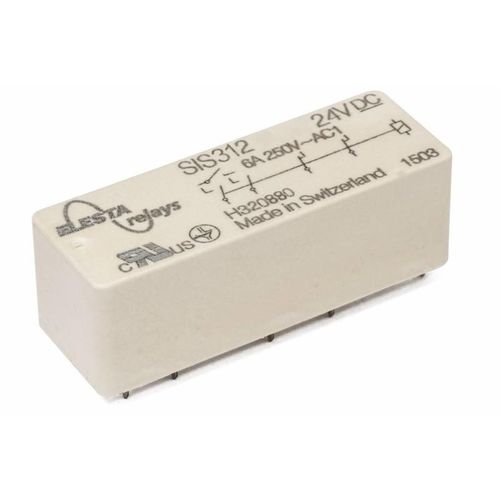 Relè elettromeccanico 24 VDC - SIS312 KV2 - ELESTA GmbH - 12 VDC / 110 V DC / 48 V DC