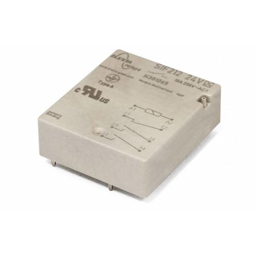 Relè elettromeccanico 24 VDC - SIF212 - ELESTA GmbH - 12 VDC / 110 V DC / 48 V DC