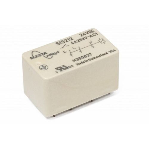 Relè elettromeccanico 24 VDC - SIS212 L38 - ELESTA GmbH - 12 VDC / 110 V DC / 48 V DC