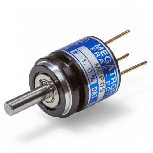 Potenziometro con plastica conduttrice - MCP05 - MEGATRON Elektronik GmbH & Co. KG - monogiro / manuale / analogico
