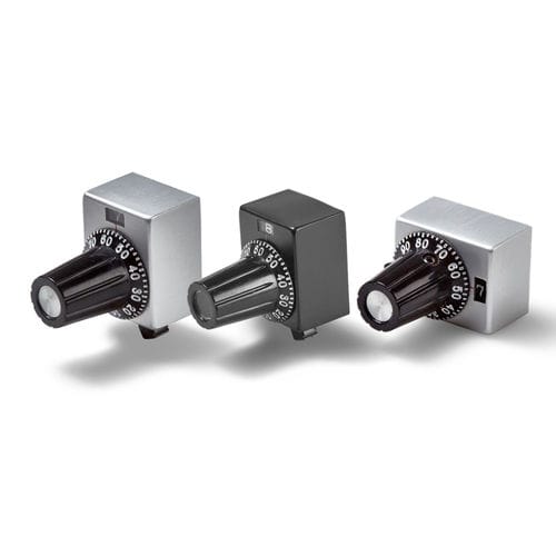 Pulsante di comando zigrinato - MF - MEGATRON Elektronik GmbH & Co. KG - meccanico con indicatore di posizione