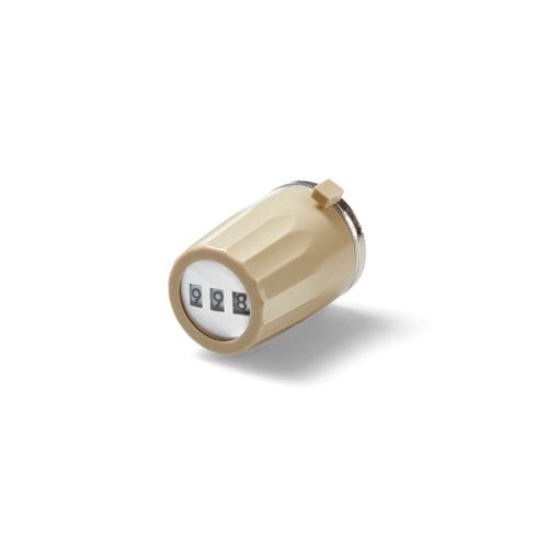 Pulsante di comando zigrinato - DAT - MEGATRON Elektronik GmbH & Co. KG - meccanico con indicatore di posizione