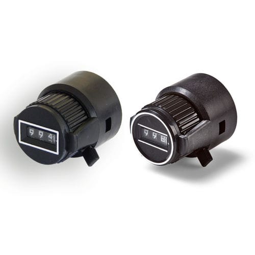 Pulsante di comando zigrinato - MCF - MEGATRON Elektronik GmbH & Co. KG - meccanico con indicatore di posizione