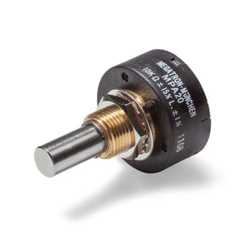 Potenziometro con plastica conduttrice - MPA20/21 - MEGATRON Elektronik GmbH & Co. KG - monogiro / manuale / analogico