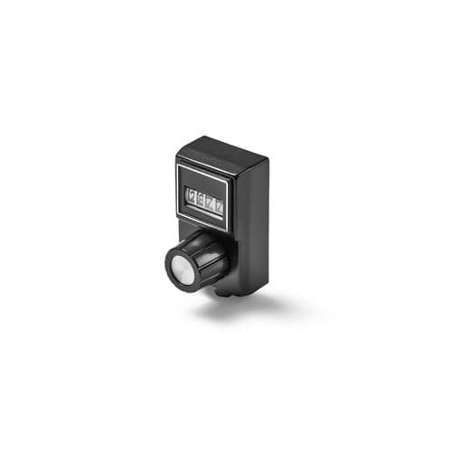 Pulsante di comando zigrinato - DCD - MEGATRON Elektronik GmbH & Co. KG - meccanico con indicatore di posizione