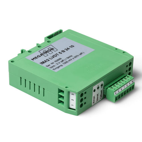 Amplificatore di segnale - IMA2LVDT - MEGATRON Elektronik GmbH & Co. KG - analogico / isolato / per trasduttore induttivo e resistivo
