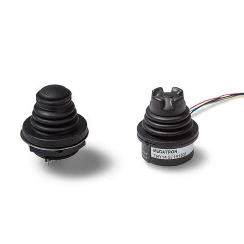 Joystick effetto Hall - TRY14 - MEGATRON Elektronik GmbH & Co. KG - monoassiale / analogico / 2 assi