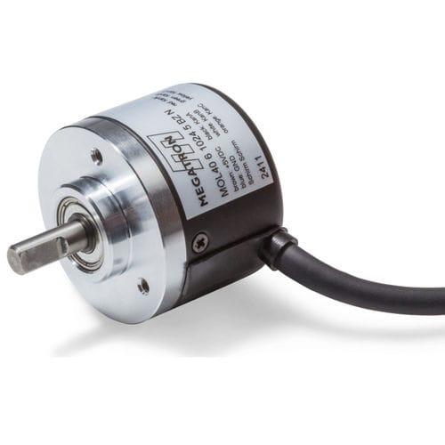Encoder rotativo incrementale - MOL40 - MEGATRON Elektronik GmbH & Co. KG - fotoelettrico / ad albero pieno / IP50