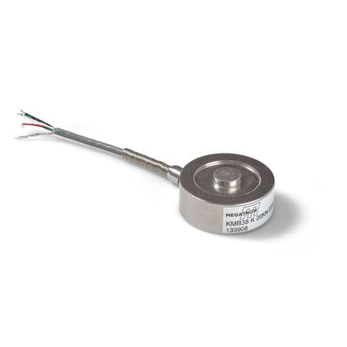 Cella di carico a compressione - KMB38 - MEGATRON Elektronik GmbH & Co. KG - a bottone / di pesatura / per taratura