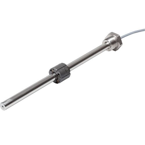 Sensore di spostamento lineare - HEM12 - MEGATRON Elektronik GmbH & Co. KG - con potenziometro a plastica conduttiva / analogico / IP67