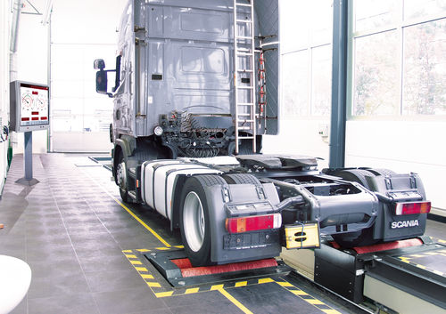 Banco prova freni per camion - MBT 4200 LON W CLASSIC - MAHA Maschinenbau Haldenwang GmbH & Co. KG - a rulli
