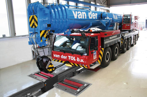 Banco prova freni per camion - MBT 4200 LON W COMPETENCE - MAHA Maschinenbau Haldenwang GmbH & Co. KG - a rulli