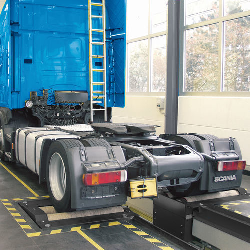 Banco prova freni per camion - MBT 7200 LON W COMPETENCE - MAHA Maschinenbau Haldenwang GmbH & Co. KG - a rulli
