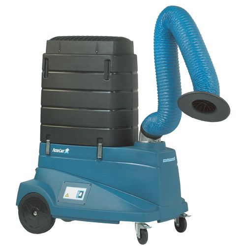 Aspiratore di fumo mobile - FilterCart - NEDERMAN - di saldatura / con filtro a carbone attivo / con braccio aspirante
