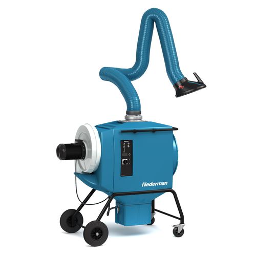 Aspiratore di fumo mobile - FilterBox 12A - NEDERMAN - di saldatura / con filtro secco / con braccio aspirante