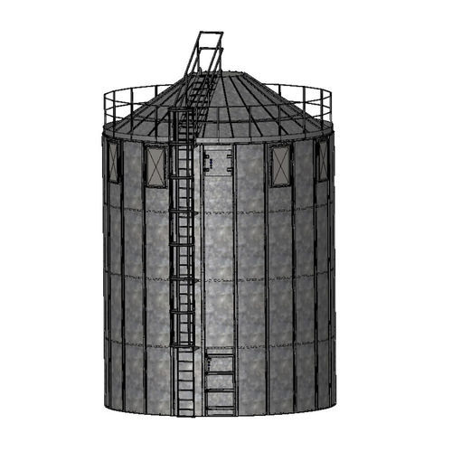 Silo bullonato - AST - NEDERMAN - per materiali sfusi / in acciaio galvanizzato / ATEX