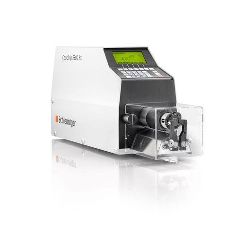 Spelacavo per cavi coassiali - CoaxStrip 5300 RX - Schleuniger - elettrico