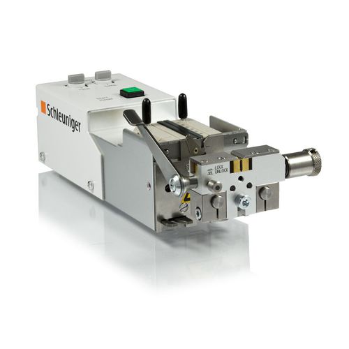 Spelacavo per cavi a fibra ottica - FiberStrip 7030 - Schleuniger - portatile / elettrico