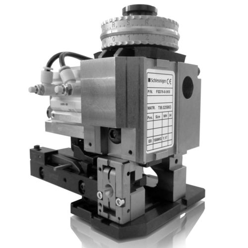 Pressa crimpatrice per cavi elettrici - Uni-S - Schleuniger - di cavi / di connettori / semiautomatica