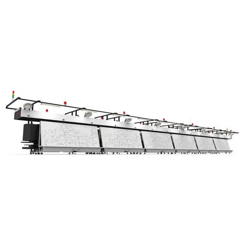 Linea di assemblaggio automatica - Floor - Schleuniger - per movimentazione