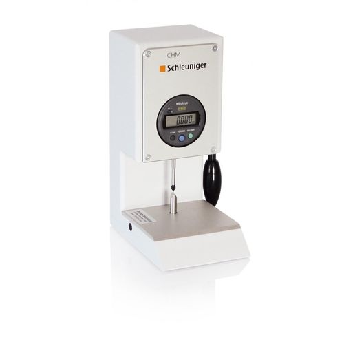 Apparecchio di misura di altezza della crimpatura - CHM - Schleuniger - laser / di processo / portatile