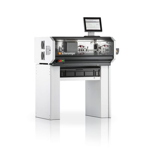 Macchina per tagliare e spelare i di cavi - PowerStrip 9580 - Schleuniger - a lama / automatica