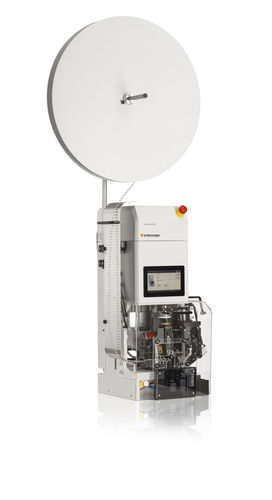 Macchina spelacavi cianfrinatrice di cavi - StripCrimp 208 - Schleuniger - semiautomatica / pneumatica