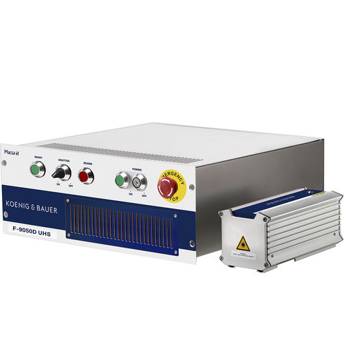 Sistema di marcatura laser - Schleuniger - automatico / per cavi / per materie plastiche