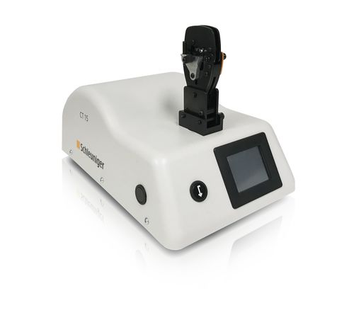 Pressa crimpatrice di cavi - CT 15 - Schleuniger - per terminali elettrici / manuale / compatta