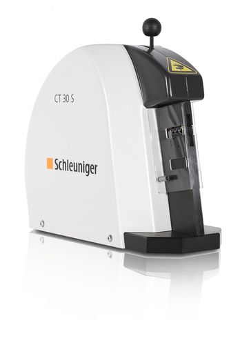 Pressa crimpatrice di cavi - CT 30 S - Schleuniger - per terminali elettrici / automatica / pneumatica